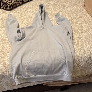 SKIMS Heather baby blue Hoodie
